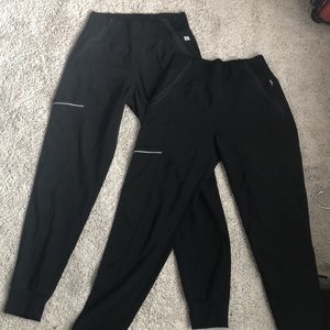 2 pairs of Cherokee Infinity jogger scrub pants